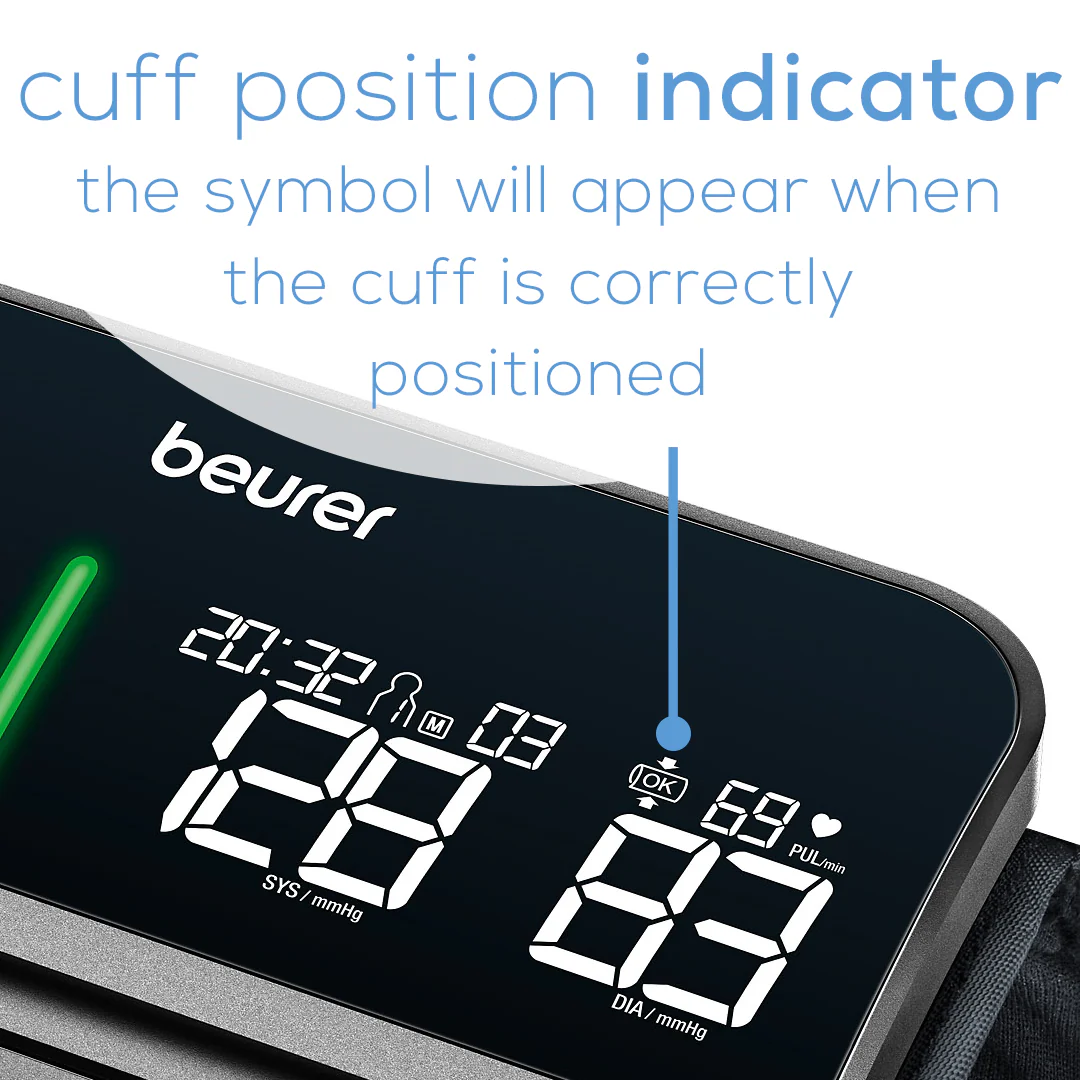 Bluetooth & Wireless One-Piece Blood Pressure Monitor - Image 3