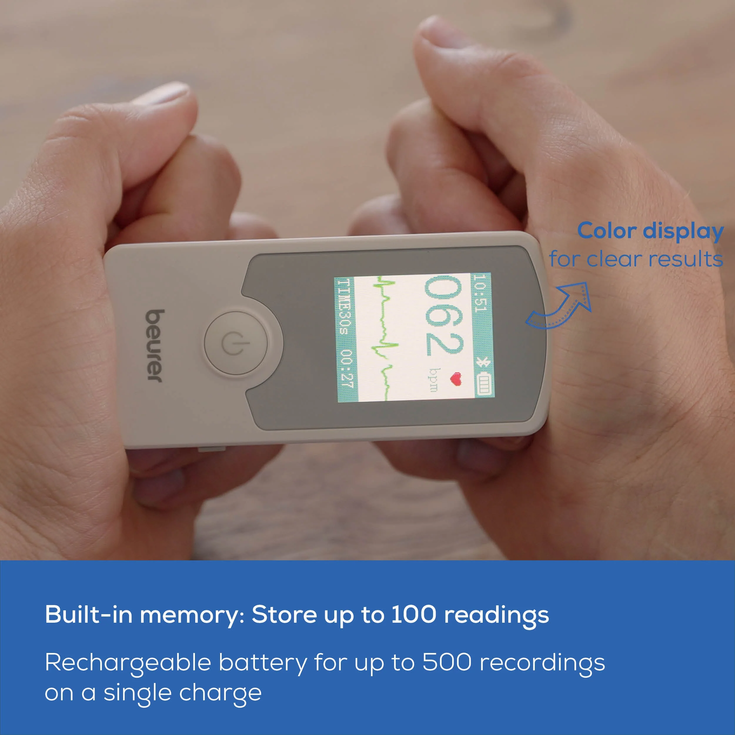 Personal EKG Heart Monitor | At-Home Device for Heart Health Tracking - Image 5