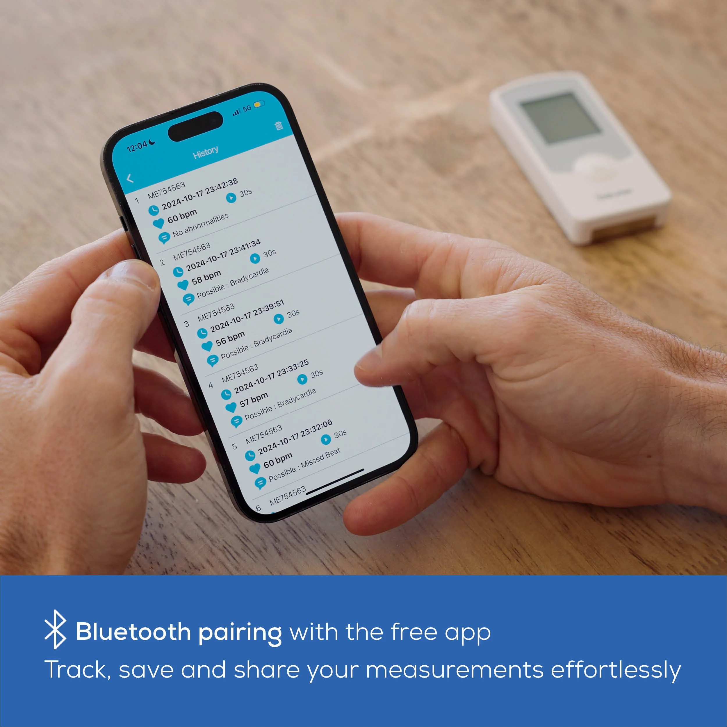 Personal EKG Heart Monitor | At-Home Device for Heart Health Tracking - Image 6