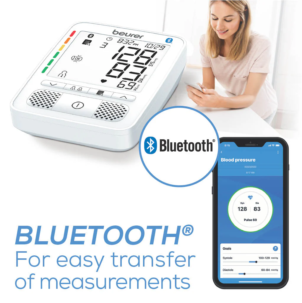 Upper Arm Bluetooth Blood Pressure Monitor, Premium 800 - Image 3