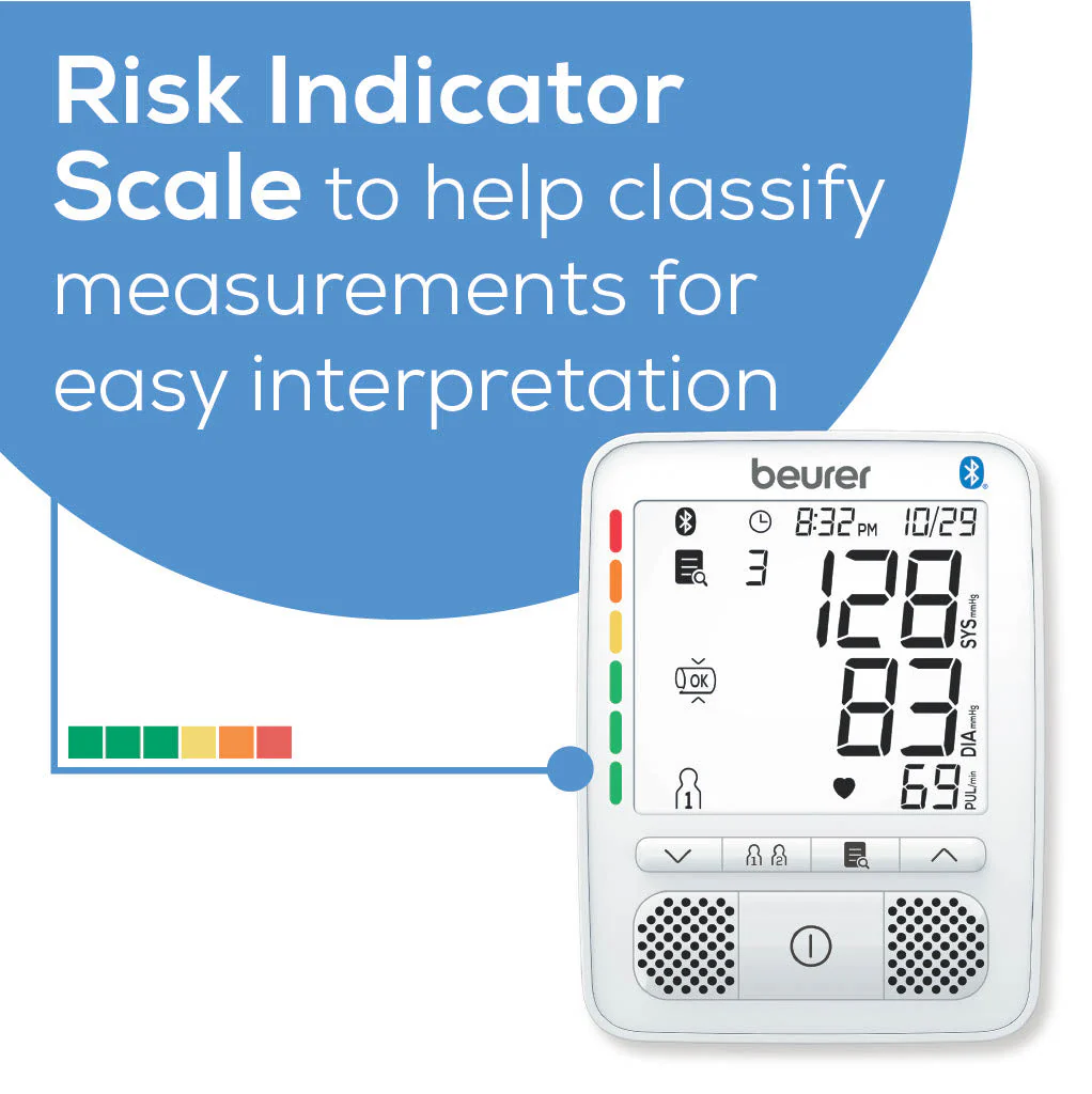 Upper Arm Bluetooth Blood Pressure Monitor, Premium 800 - Image 6