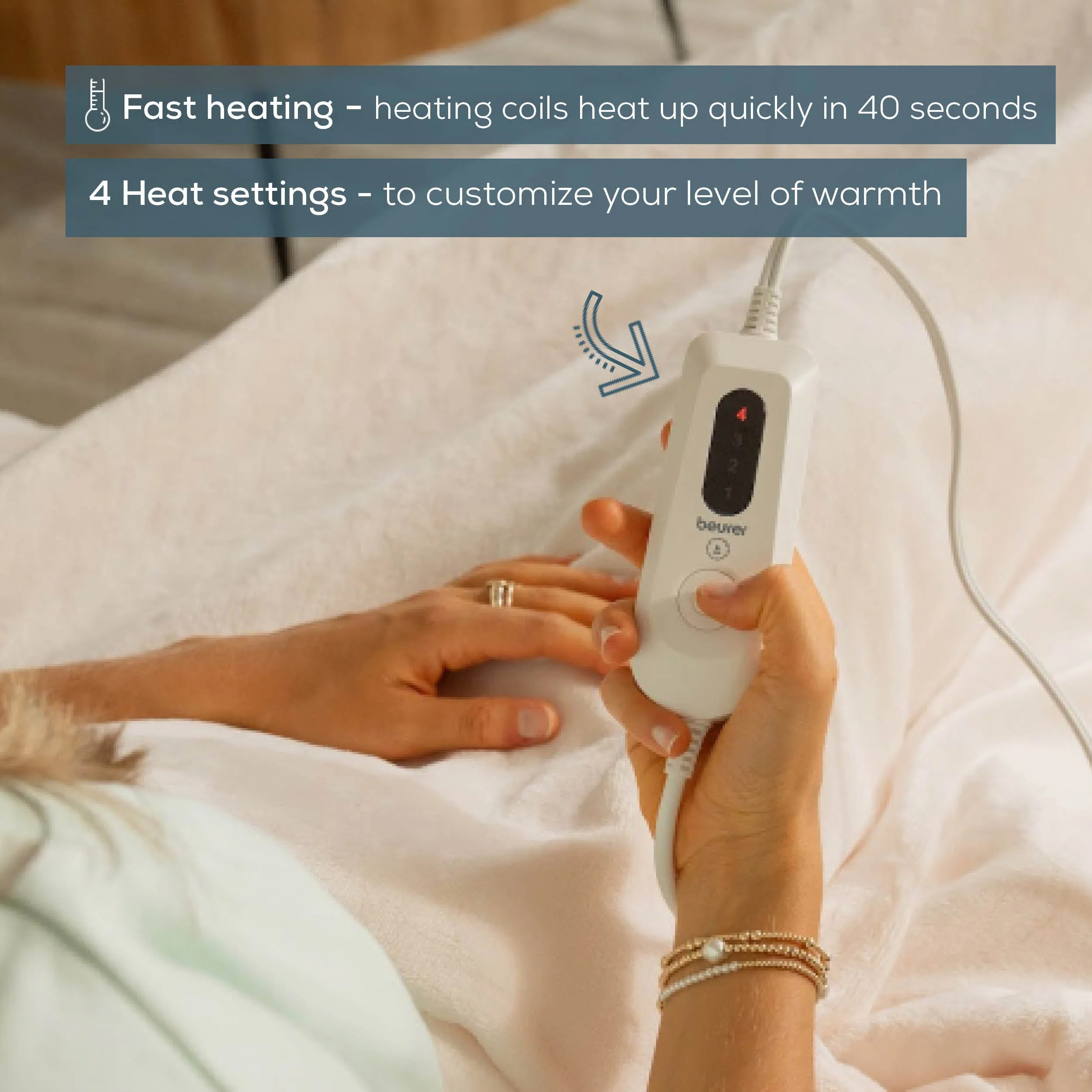 Super Cozy Heated Blanket, HD61 - Image 3