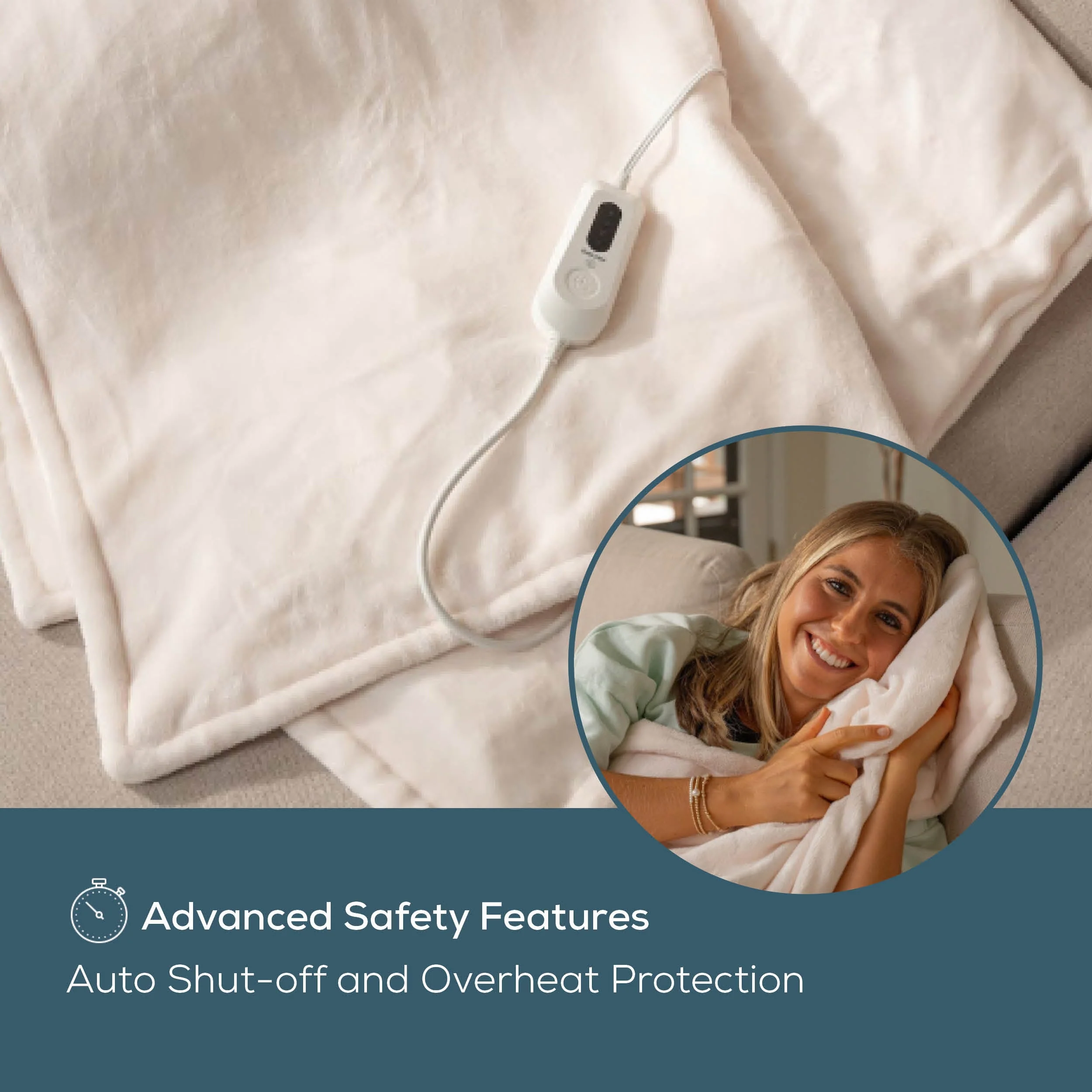 Super Cozy Heated Blanket, HD61 - Image 4