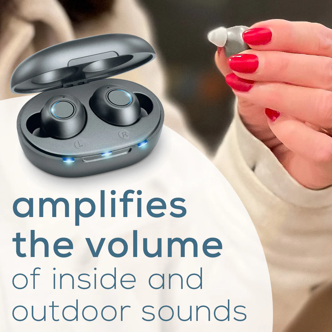 Dual In-the-Ear Rechargeable Hearing Amplifier, HA69 - Image 5