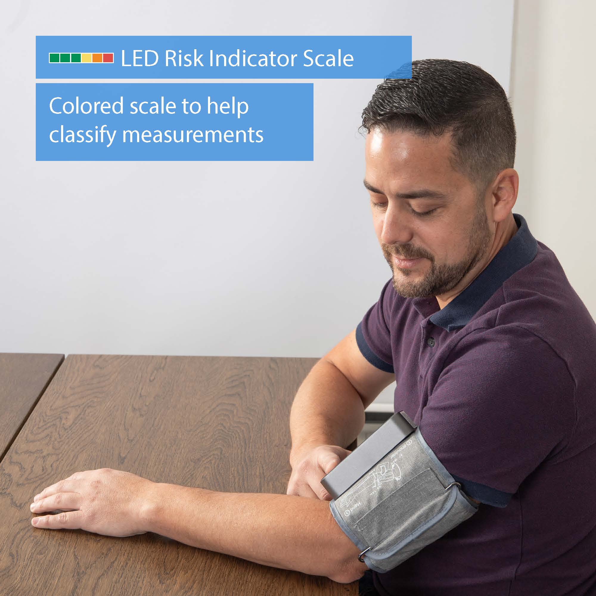 Upper Arm Bluetooth Blood Pressure Monitor, Elite 900 -  One Piece - Image 3