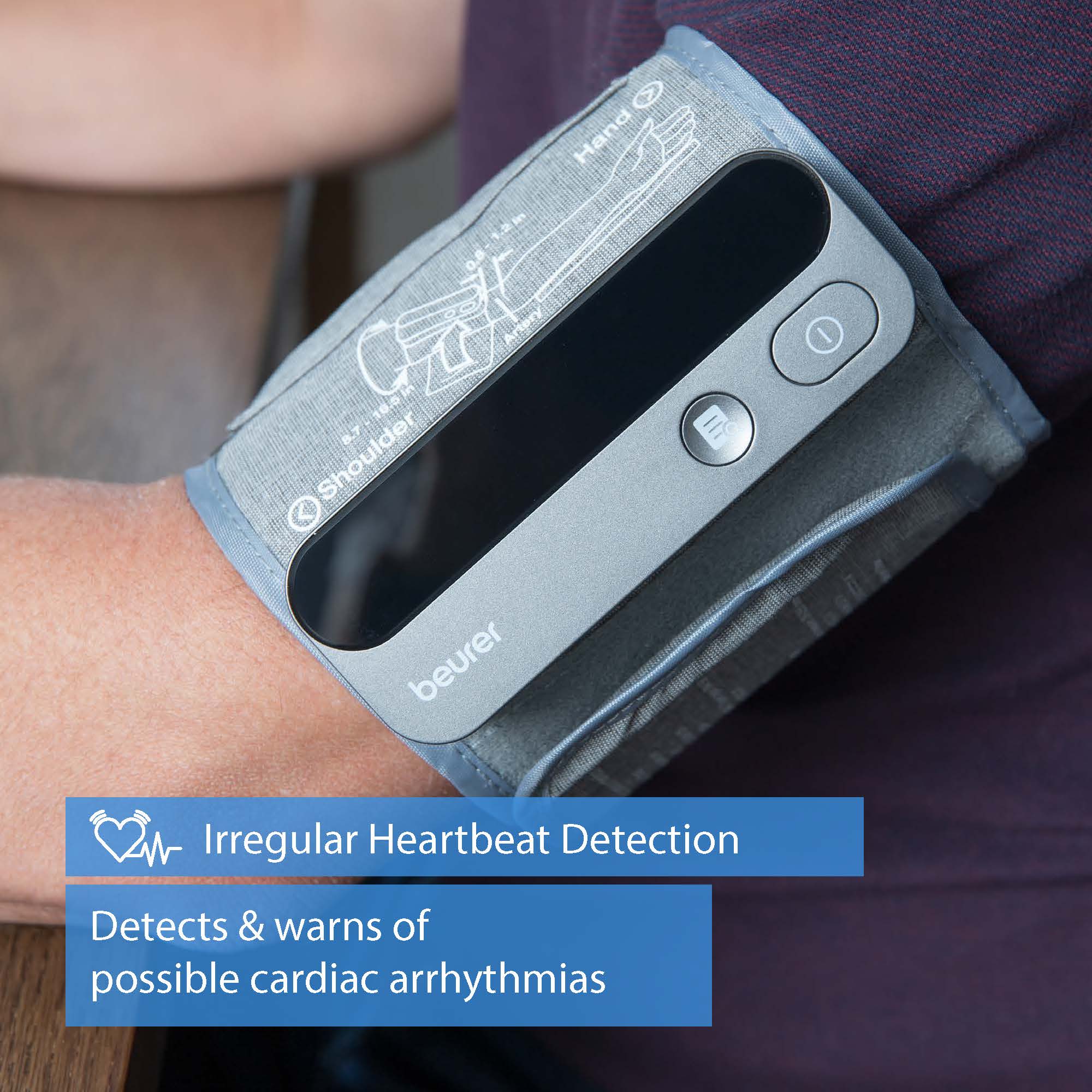 Upper Arm Bluetooth Blood Pressure Monitor, Elite 900 -  One Piece - Image 4