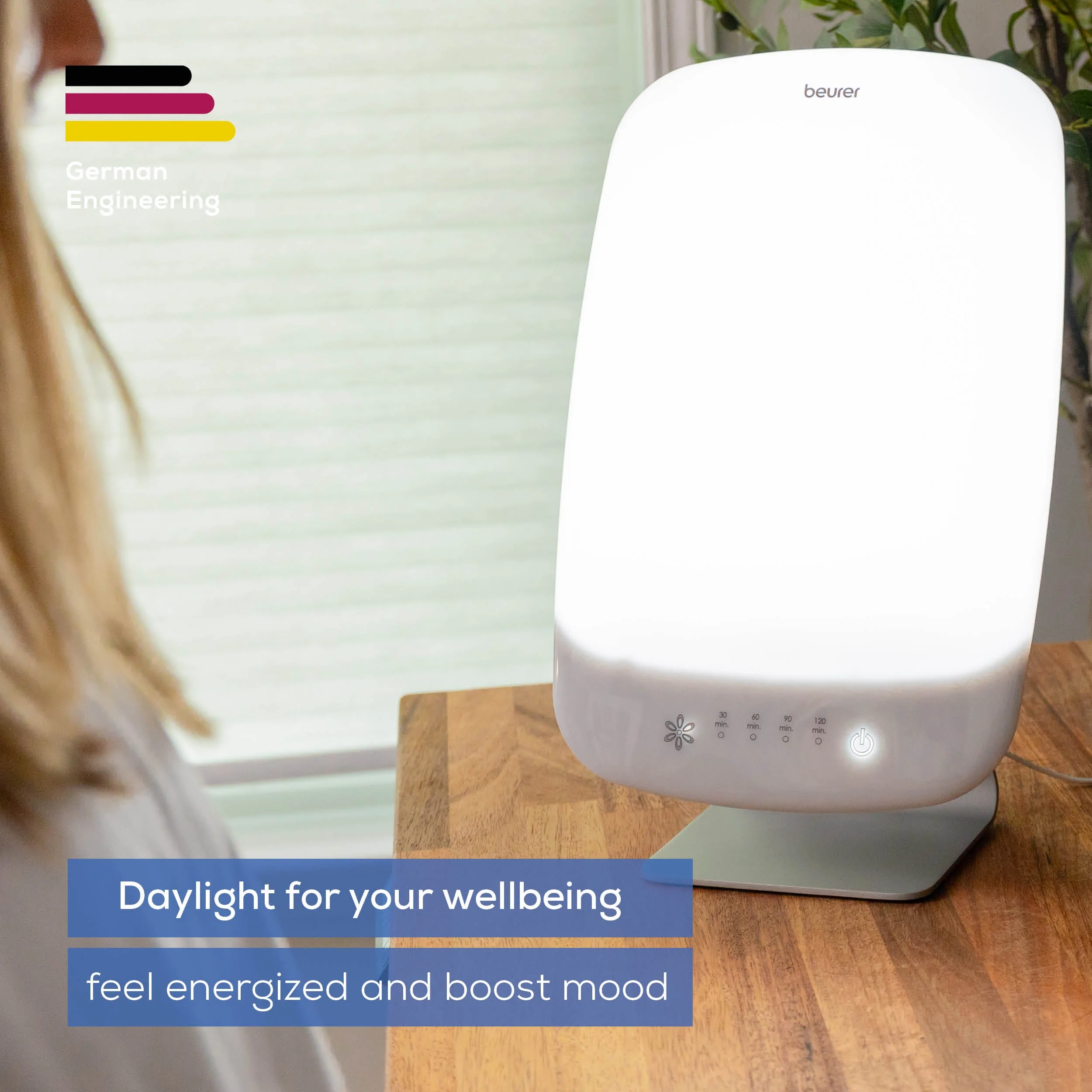 Extra Bright Daylight Lamp | 10,000 Lux Light Therapy for SAD & Energy - Image 5