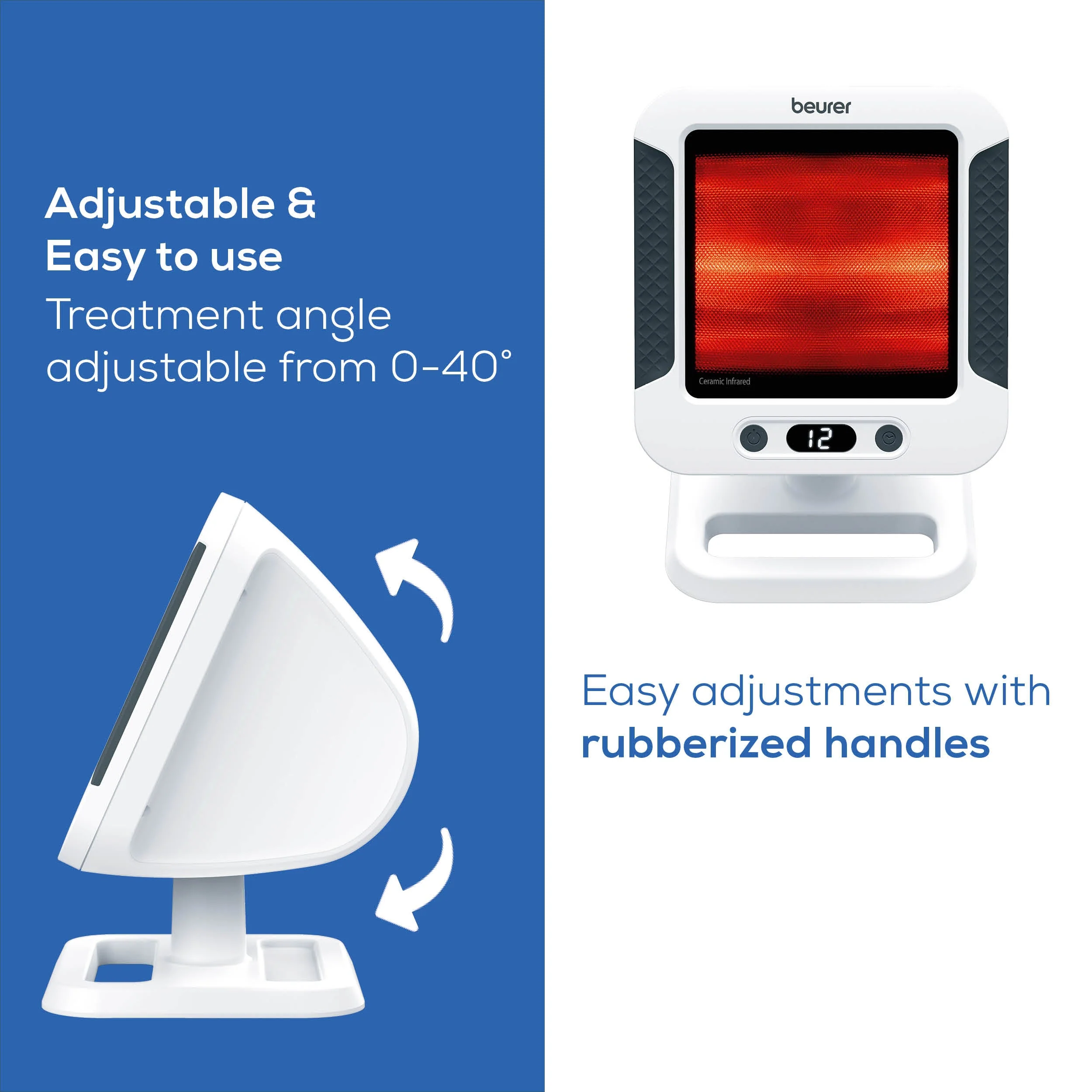 Large Infrared Heat Lamp | Therapeutic Pain Relief & Muscle Relaxation - Image 3