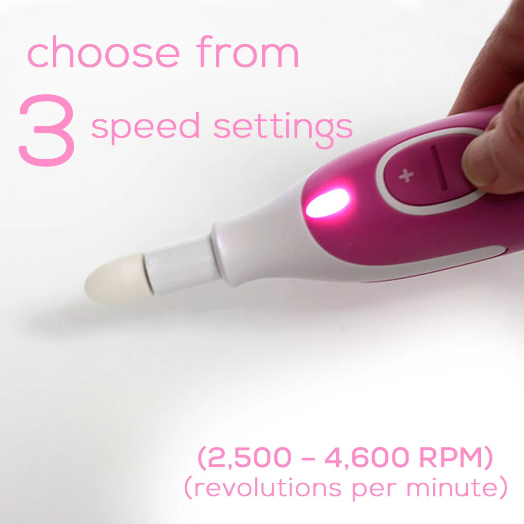 Compact Manicure & Pedicure Set | Portable Electric Nail Care Tool - Image 3