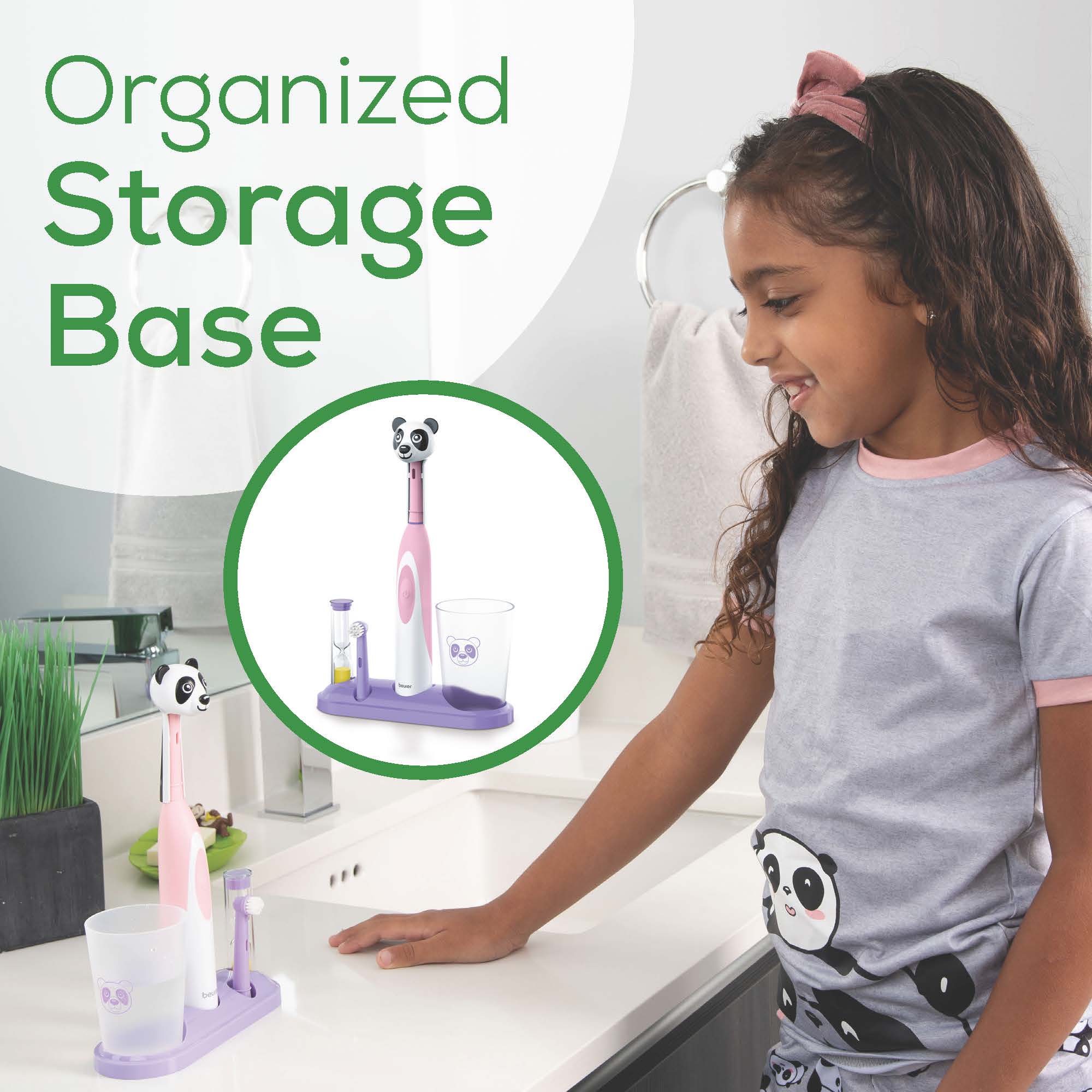 Polly the Panda Electric Toothbrush Set for Kids, TB10P - Image 4