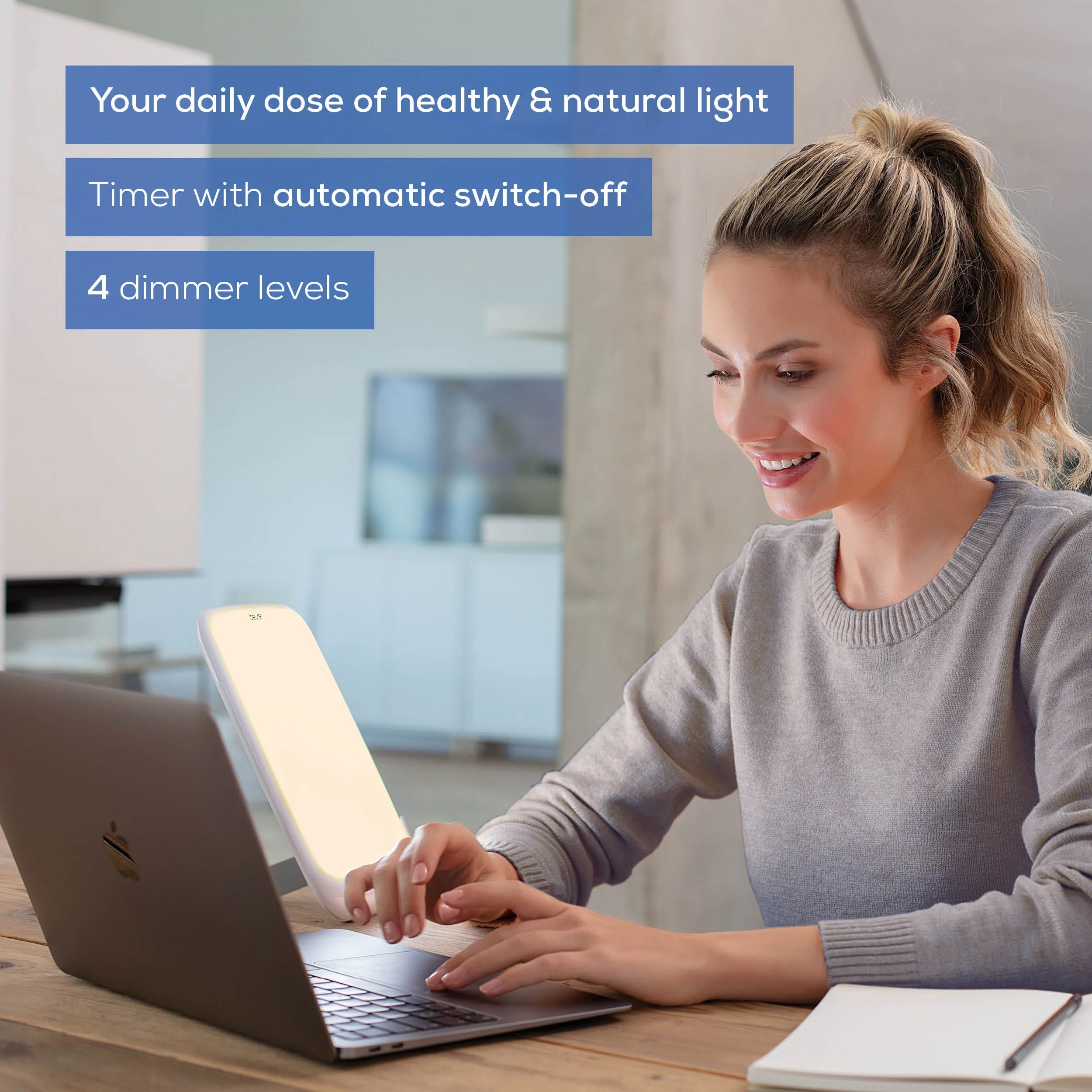 Daylight Therapy Lamp | Bright Light for Mood Enhancement & Energy Boost - Image 4