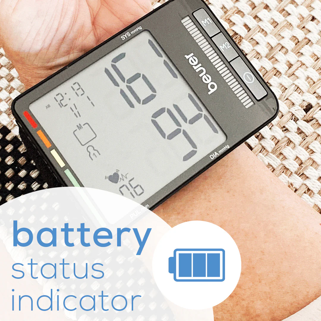 Digital & Automatic Wrist Blood Pressure Monitor, BC81 - Image 11