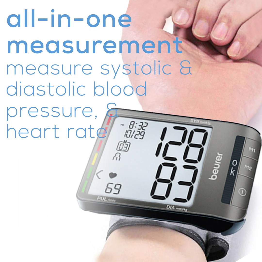Digital & Automatic Wrist Blood Pressure Monitor, BC81 - Image 12