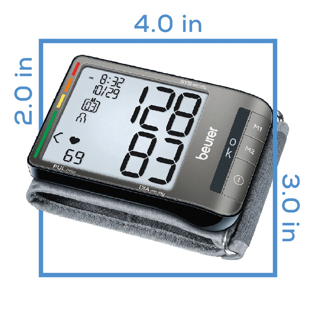 Digital & Automatic Wrist Blood Pressure Monitor, BC81 - Image 14