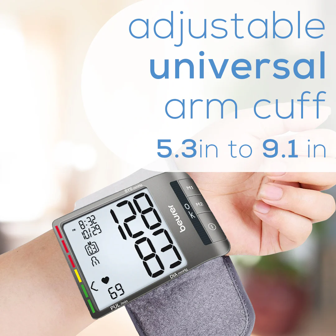 Digital & Automatic Wrist Blood Pressure Monitor, BC81 - Image 5
