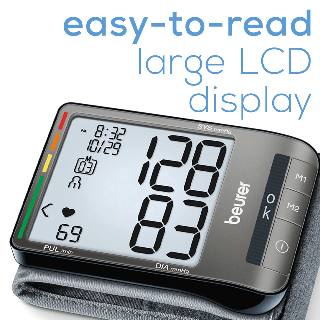 Digital & Automatic Wrist Blood Pressure Monitor, BC81 - Image 7